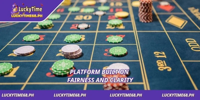 Platform built on fairness and clarity