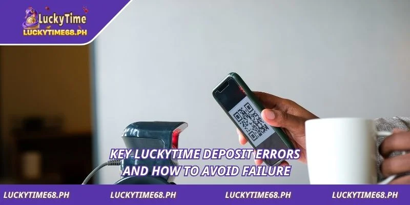 Key Luckytime deposit errors and how to avoid failure