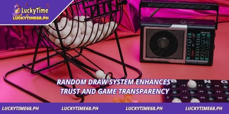 Random draw system enhances trust and game transparency