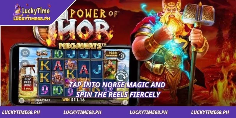 Tap into Norse magic and spin the reels fiercely