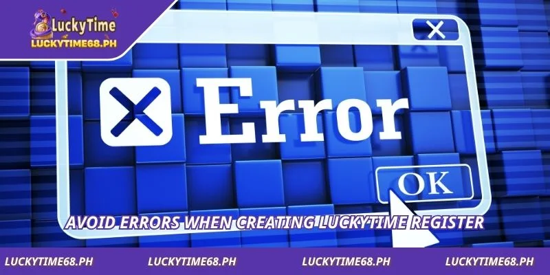 Avoid errors when creating Luckytime register