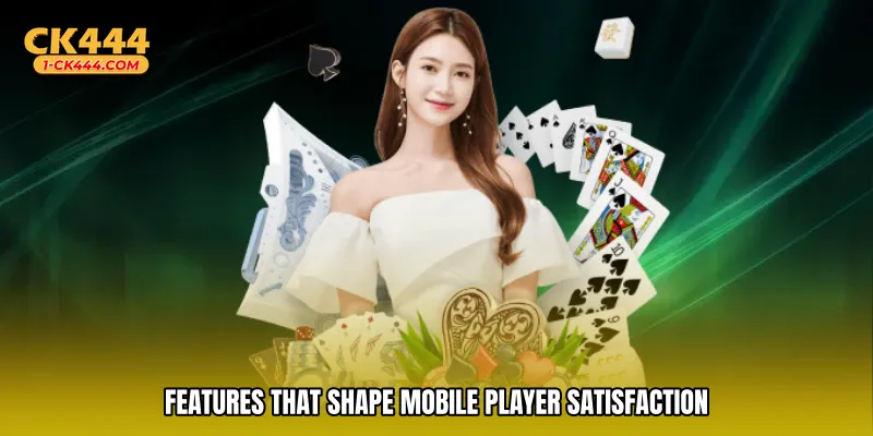 Features That Shape Mobile Player Satisfaction