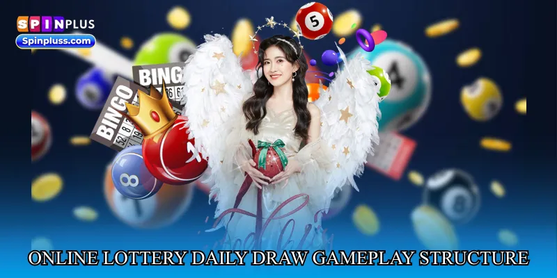 Online lottery daily draw gameplay structure