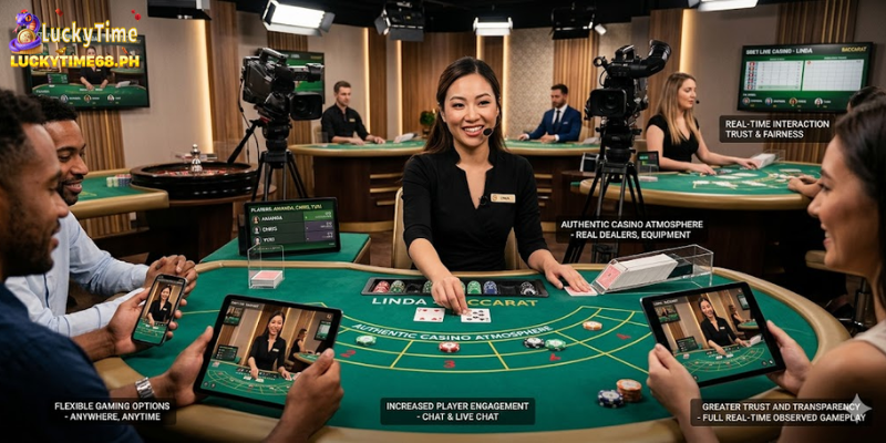 Advantages of Playing Live Dealer Games
