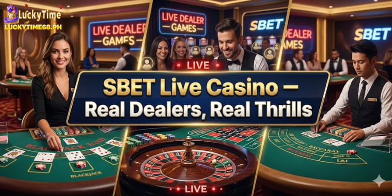 SBET Live Casino – Real Dealers, Real Thrills