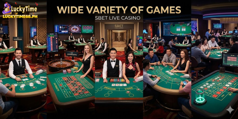 Wide Variety of Games